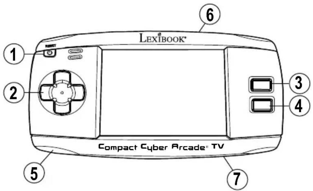 LEXIBOOK Compact Cyber Arcade TV JL2374 - Indicações para a proteção do meio ambiente - 2