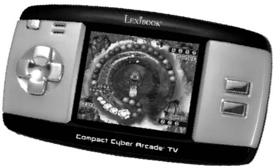 LEXIBOOK Compact Cyber Arcade TV JL2370 - Compact Cyber Arcade® TV - 1