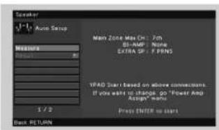 YAMAHA TSR6750 - Connect the YPAO microphone to the YPAO MIC jack on the front panel. - 1