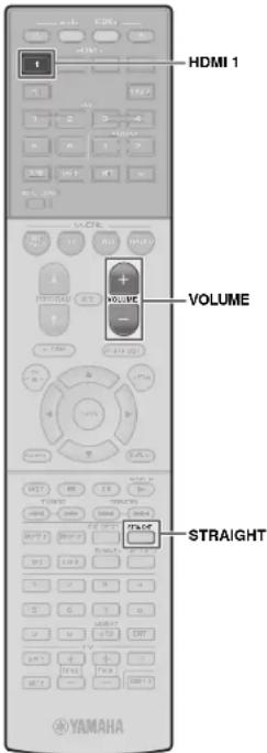 YAMAHA TSR6750 - Lecture d'un disque bd/dvd - 1