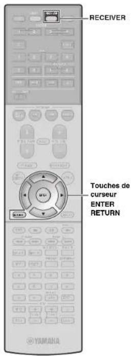 YAMAHA TSR6750 - Optimisation automatique des réglages d'enceintes (YPAO) - 1
