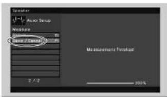 YAMAHA TSR6750 - De luidsprekerinstallingen automatisch optimaliseren (YPAO) - 10