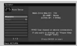 YAMAHA TSR6750 - Ottimizzazione automatica delle impostazioni dei diffusori (YPAO) - 3