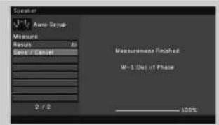 YAMAHA TSR6750 - Si aparece "W-1:Out of Phase" - 1
