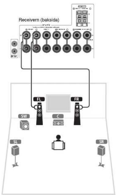YAMAHA TSR6750 - Anvanda en banankontakt - 2