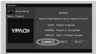 YAMAHA TSR6750 - De luidsprekerinstallingen automatisch optimaliseren (YPAO) - 11