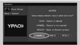 YAMAHA TSR6750 - Ottimizzazione automatica delle impostazioni dei diffusori (YPAO) - 8