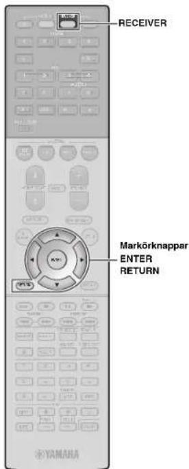 YAMAHA TSR6750 - Automatism optimizing av högtalarinställningarna (YPAO) - 2