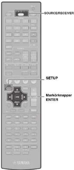 YAMAHA HTR5066 - Automatisk optimering av högtalarinställningarna (YPAO) - 2