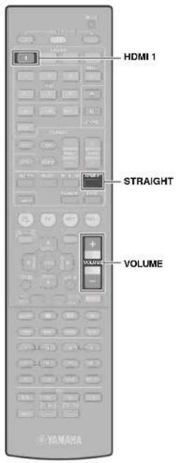 YAMAHA HTR5066 - Een bd/dvd afspelen - 1