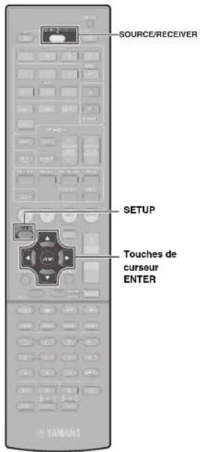 YAMAHA HTR5066 - Optimisation automatique des réglages d'enceintes (YPAO) - 2