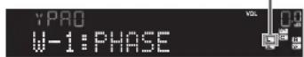 YAMAHA HTR5066 - Om "W-1:Out of Phase" visas - 2