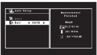 YAMAHA HTR5066 - Gebruik de cursortoetsen (◀/▶) om "SAVE" (Save) te selecteren en druk op ENTER. - 1