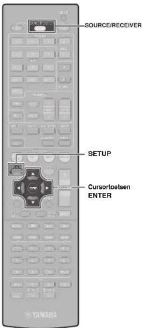 YAMAHA HTR5066 - De luidsprekerinstellingen automatisch optimaliseren (YPAO) - 2