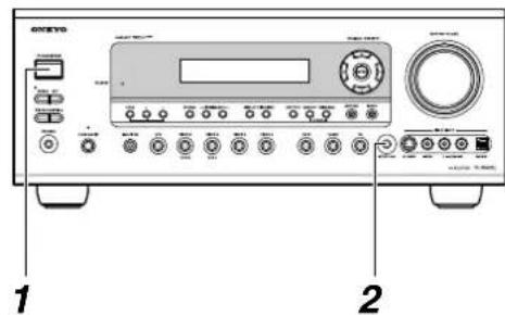 ONKYO TX603E - Instalación automática de los altavoces - 1