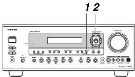 ONKYO TX603E - Recherche d'une station radio - 1
