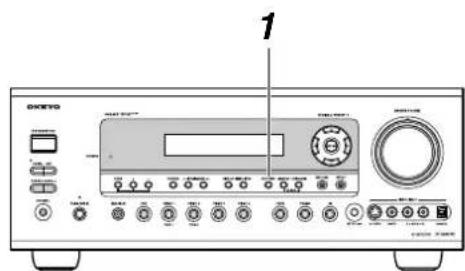 ONKYO TX603E - Affichage d'informations radio (RT) - 1