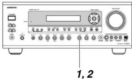 ONKYO TX603E - Changer I'affichage TAPE/MD/CDR - 1