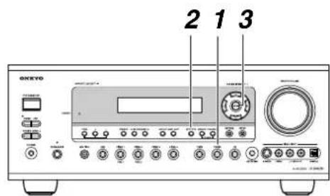 ONKYO TX603E - Escuchar informacion de trafico (TP) - 1