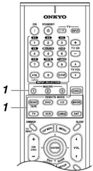 ONKYO TX603E - Programar Macros - 1