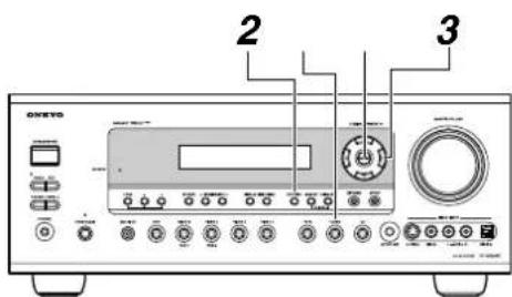 ONKYO TX603E - Buscar emisoras por tipo (PTY) - 1