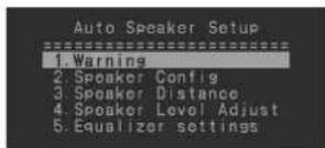 ONKYO TX603E - Comment vérifier les résultats des mesures - 2