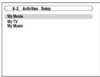 ONKYO HTRC180 - « 2. Activities Setup », puis pressez [ENTER]. - 1