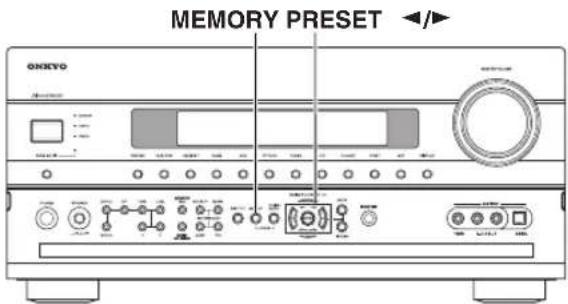 ONKYO HTRC180 - Presintonización de emisoras de AM/FM - 1