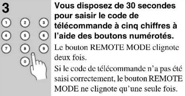 ONKYO HTRC180 - Saisie des codes de télécommande pré-programmés - 2