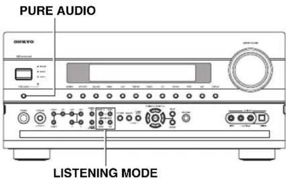 ONKYO HTRC180 - Selección de los modos de audición - 1