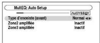 ONKYO HTRC180 - Réglez le micro de configuration des enceintes sur la Position d'écoute principale ① (page 54) et branchez-le sur la prise SETUP MIC. - 1
