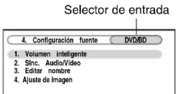 ONKYO HTRC180 - Configuración de la fuente - 1