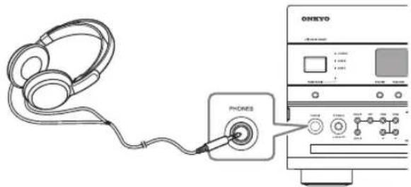 ONKYO HTRC180 - Utilisation d'un casque - 1