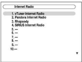 ONKYO HTRC180 - ■Radio de internet con vTuner - 3