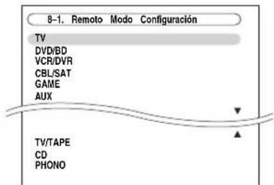 ONKYO HTRC180 - Pulse el botón [RECEIVER] seguido por el botón [SETUP]. - 4