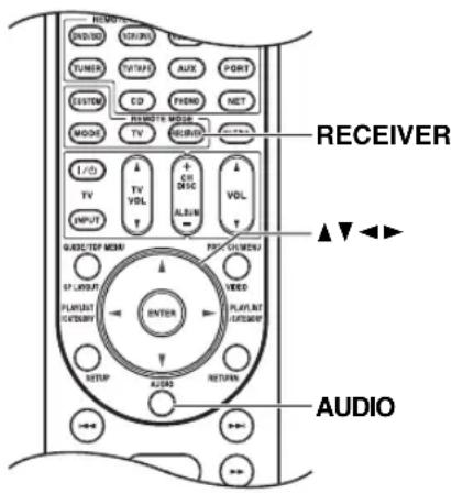 ONKYO HTRC180 - Utilización de los ajustes de audio - 1