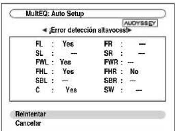 ONKYO HTRC180 - □:Error detección altavoces! - 4