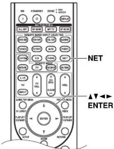 ONKYO HTRC180 - ■Radio en ligne vTuner - 1