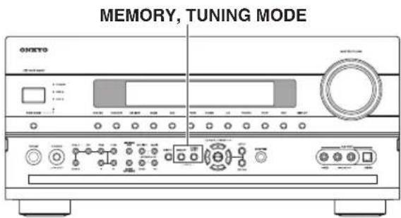 ONKYO HTRC180 - Suppression d'une station pré-réglée - 1