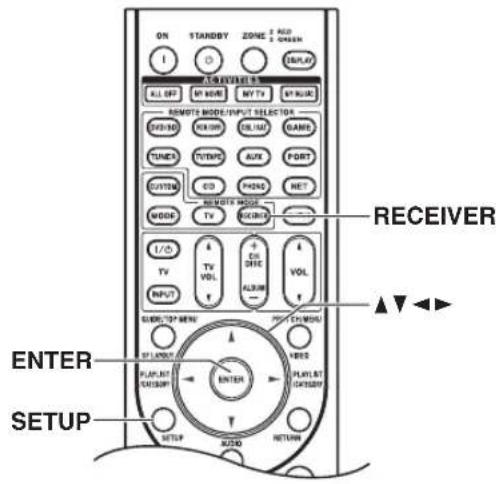 ONKYO HTRC180 - Selección del idioma utilizado en los menús de configuración en pantalla - 1