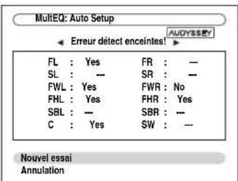 ONKYO HTRC180 - □Erreur détect enceintes! - 3