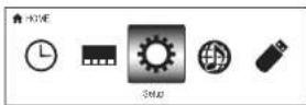 ONKYO HTR693 - Utilisation du menu home - 1
