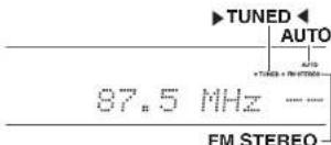 ONKYO HTR693 - Listening to AM/FM Radio - 1