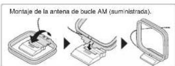 ONKYO HTR693 - Conexiones de antenna AM/FM - 2