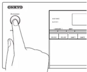 ONKYO HTR494 - Encendiendo la unidad - 1
