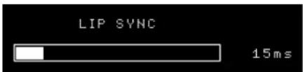 LIP SYNC 15ms
