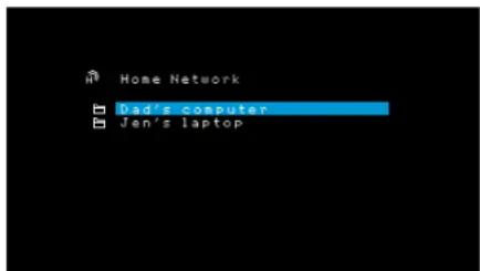 JBL AVR 101IN - Media delen op pc's: - 1