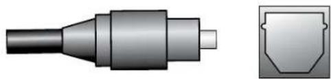 JBL AVR 101IN - Connexions audio numériques – Optique - 1