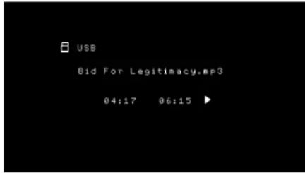 JBL AVR 101IN - Abspielen von Dateien auf einem USB-Gerät - 2