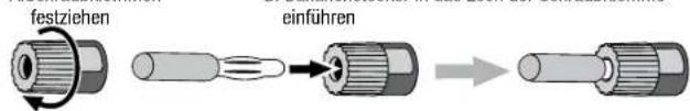 festziehen einführen